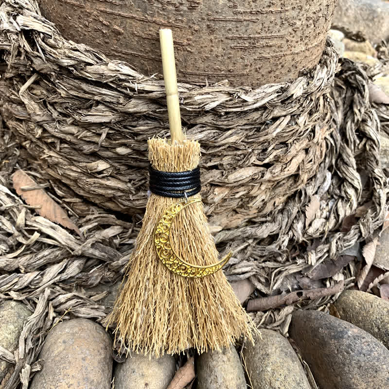 Mini balai décoratif en cristal fait main Olivenorma