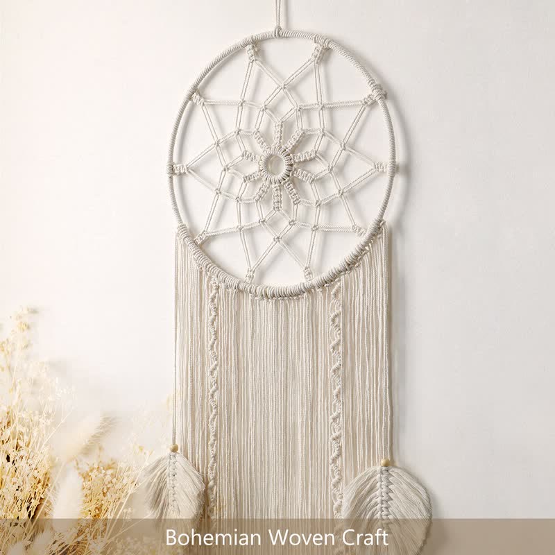 Attrape-rêves Boho Lotus Peace Olivenorma