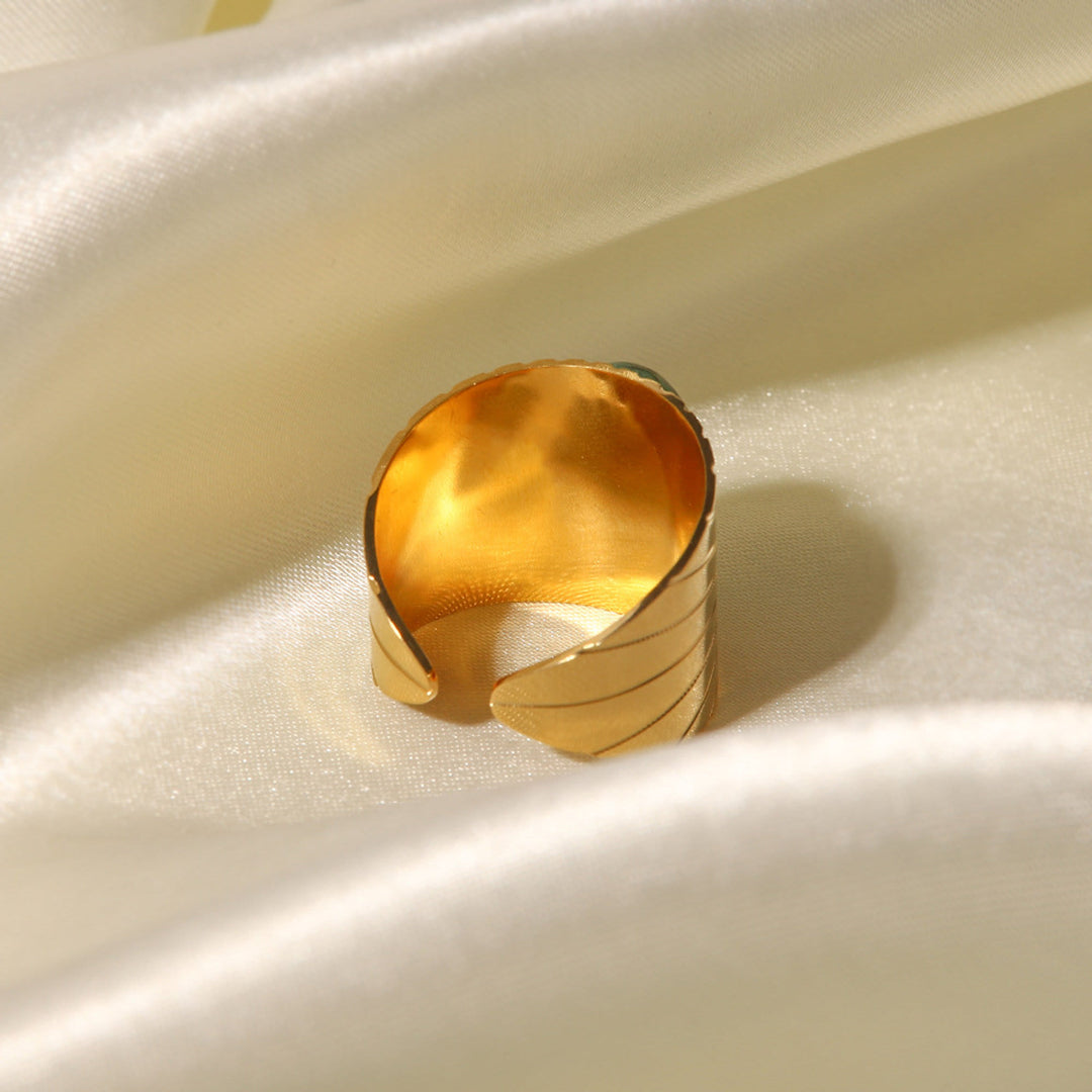 Bague large en turquoise africaine Olivenorma « African Turquoise Majesty »