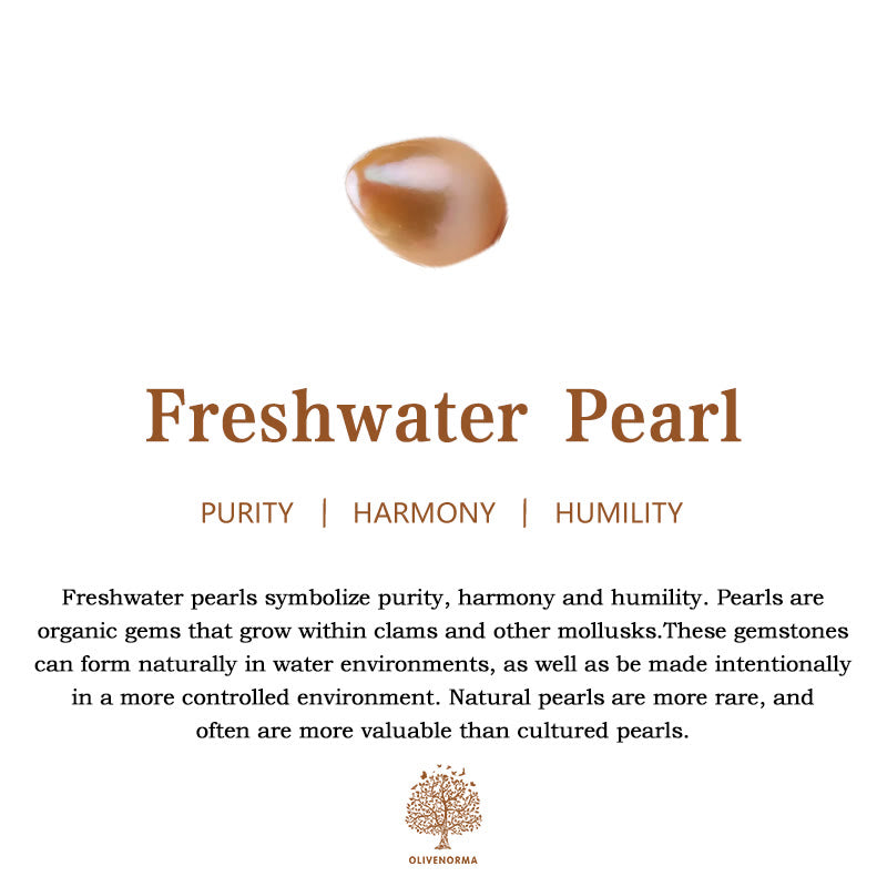 Bracelet en cuir tressé avec perles d'eau douce naturelles Olivenorma