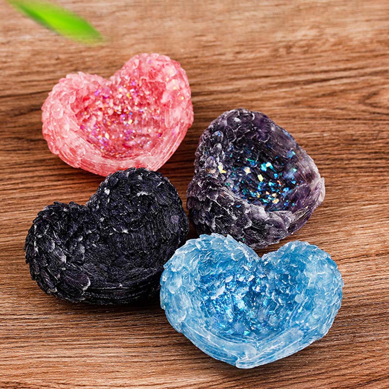 Décoration Reiki en cristal naturel aigue-marine Olivenorma