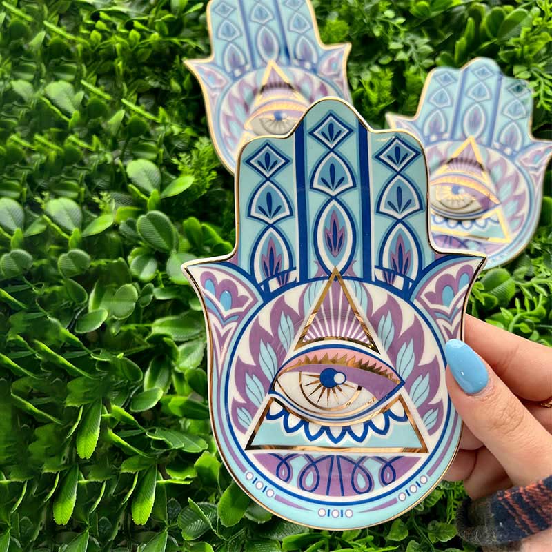 Dessous de plat Olivenorma Hamsa Evil Eye