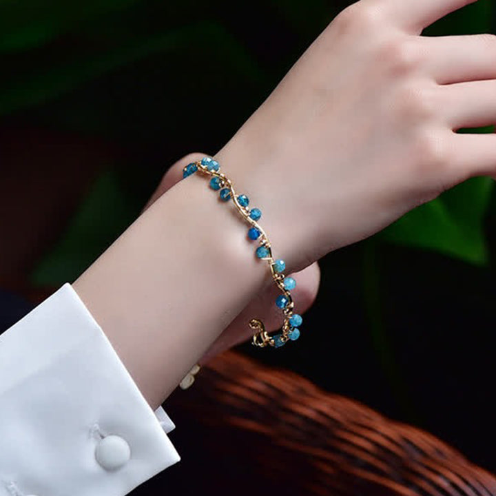 Bracelet de purification en pierre naturelle de moroxite