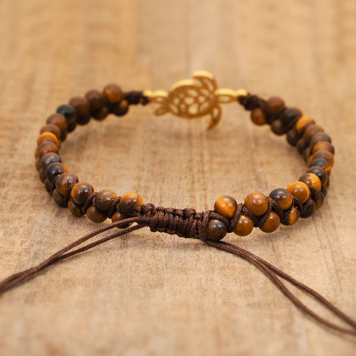 Bracelet Tortue en Pierre Naturelle