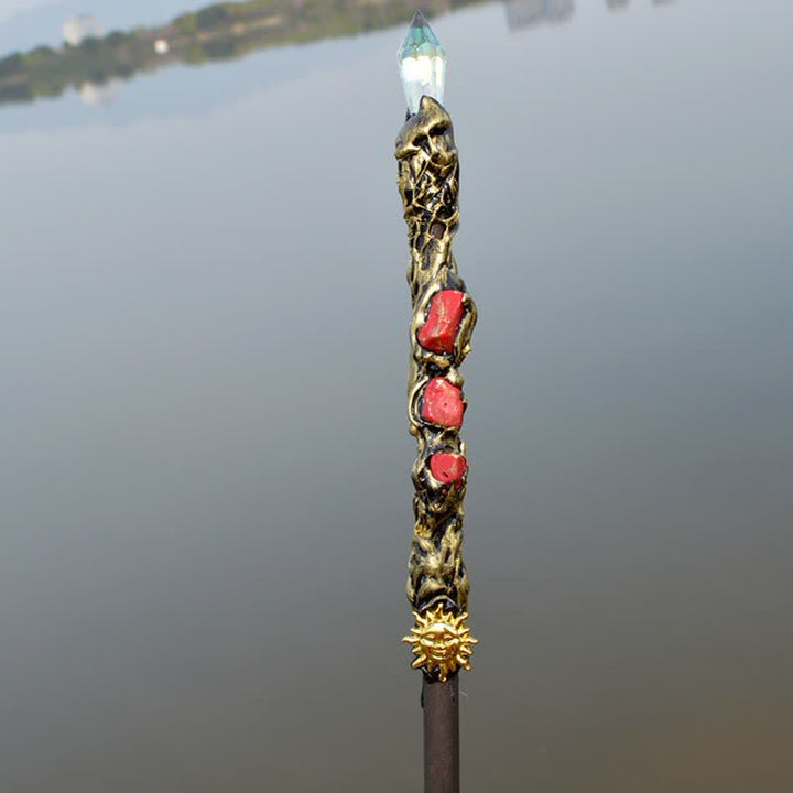 Baguettes de cristal de fée de la lune et du soleil Olivenorma