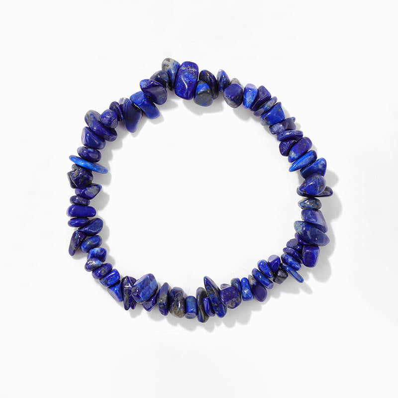 Bracelet en gravier irrégulier naturel coloré Olivenorma