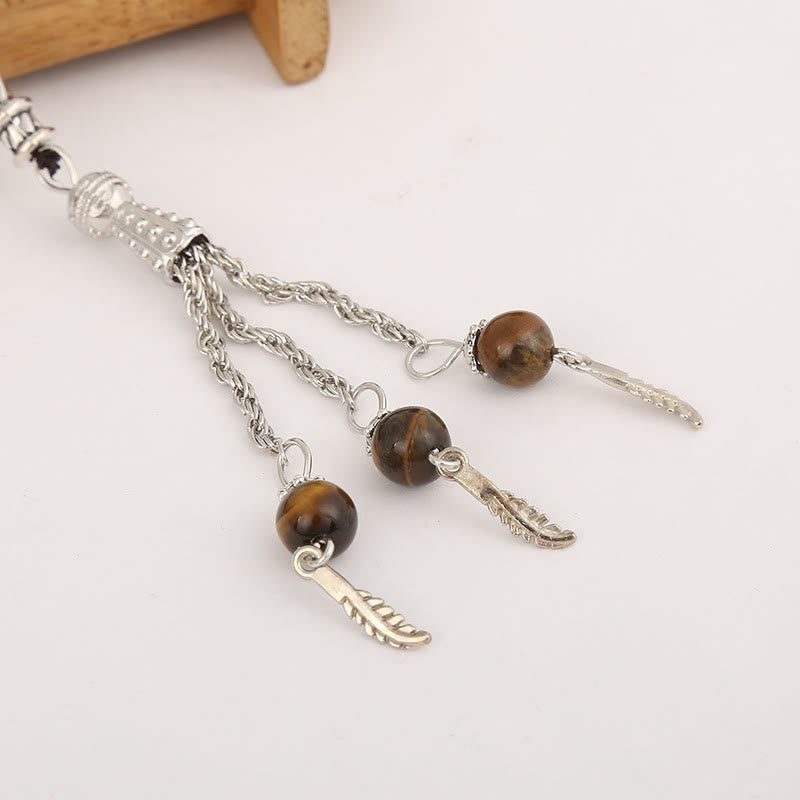 Bracelet chapelet de prière musulmane Olivenorma Oeil de Tigre 33 pièces 99 pièces