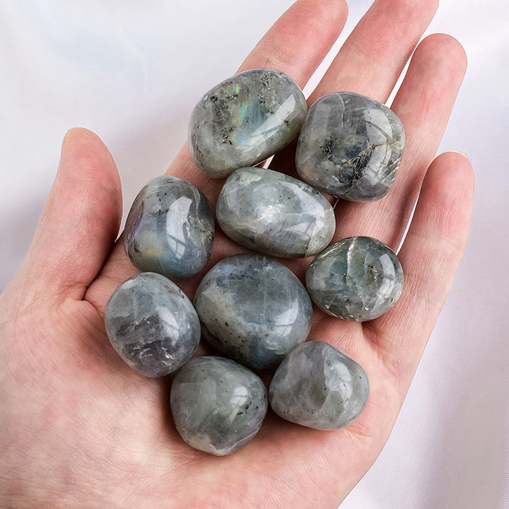 Pierre naturelle polie labradorite Olivenorma