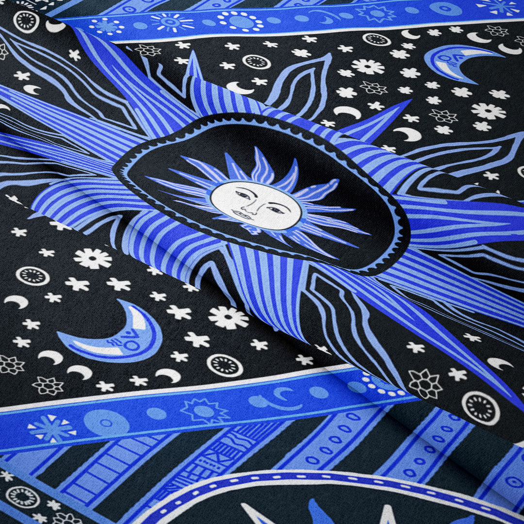 Tapisserie bohème Olivenorma Sun Rays Moon