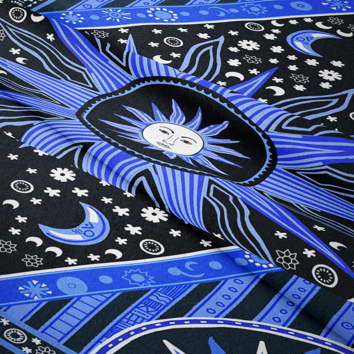 Tapisserie bohème Olivenorma Sun Rays Moon