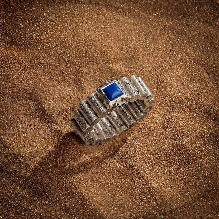 Bague Mantra Oeil de Tigre Olivenorma