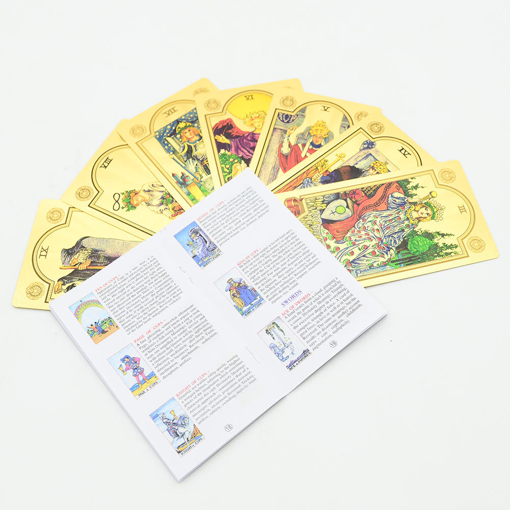 Cartes de tarot Soleil et Lune Olivenorma 80ps "Le Fou" Waite