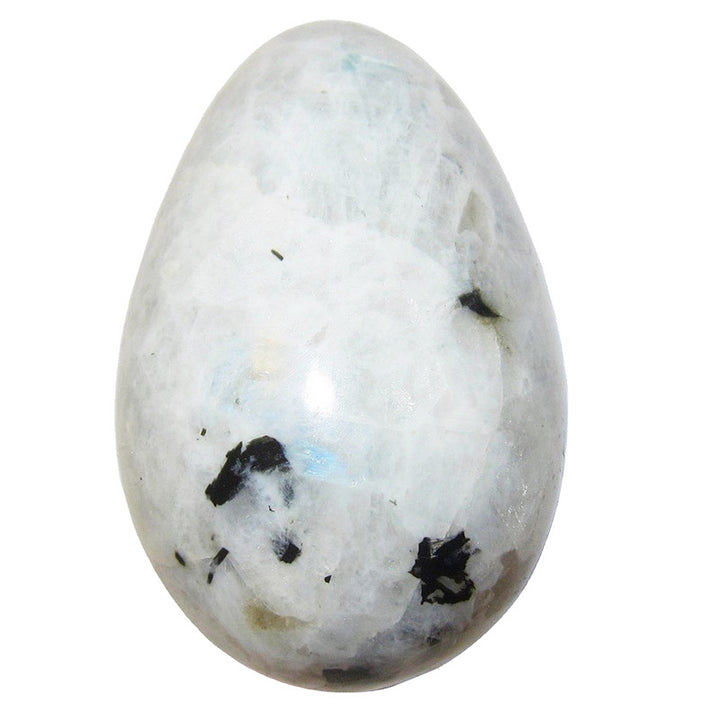 Oeuf en cristal de tourmaline de pierre de lune de Pâques New Beginnings