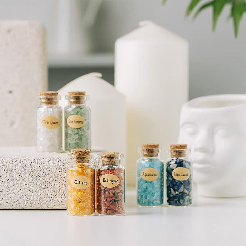 Décoration de pierre à souhaits en cristal de guérison