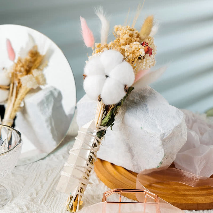 Bouquet éternel Olivenorma Baguettes en cristal naturel