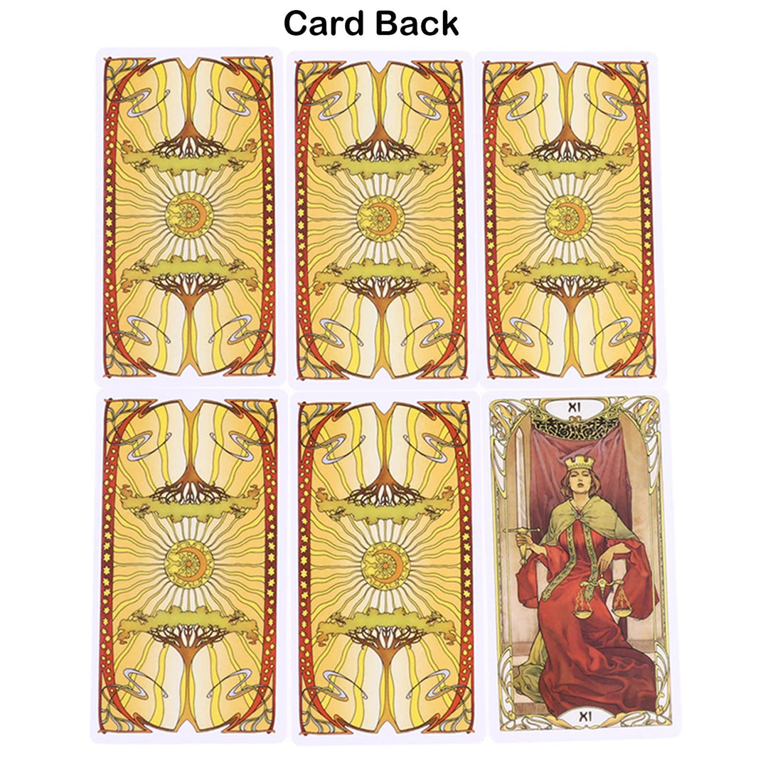 Cartes de jeu de tarot Olivenorma Golden Art Nouveau
