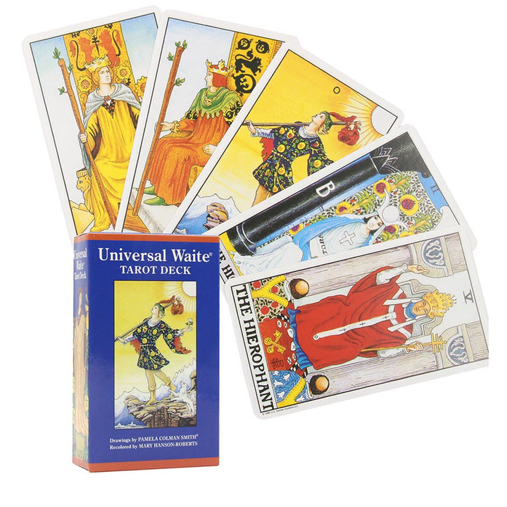 Cartes de tarot du jeu de tarot universel Waite Olivenorma