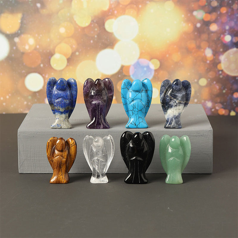 Décoration en pierre de cristal naturel Olivenorma