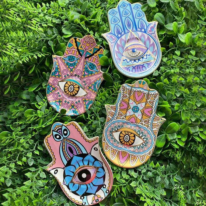 Dessous de plat Olivenorma Hamsa Evil Eye