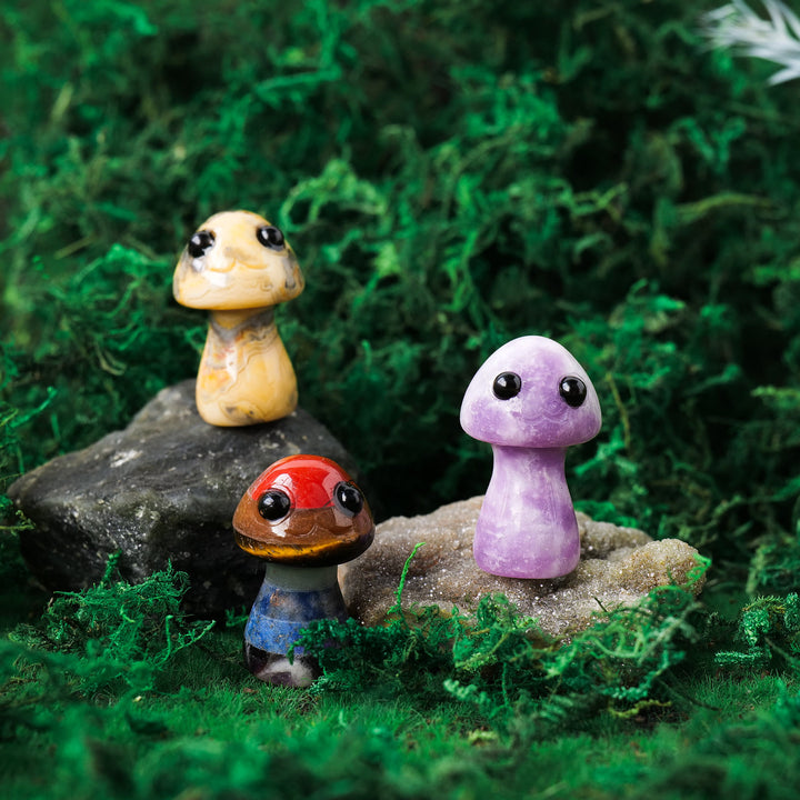 Décoration en pierre précieuse pour animaux de compagnie en cristal naturel Olivenorma