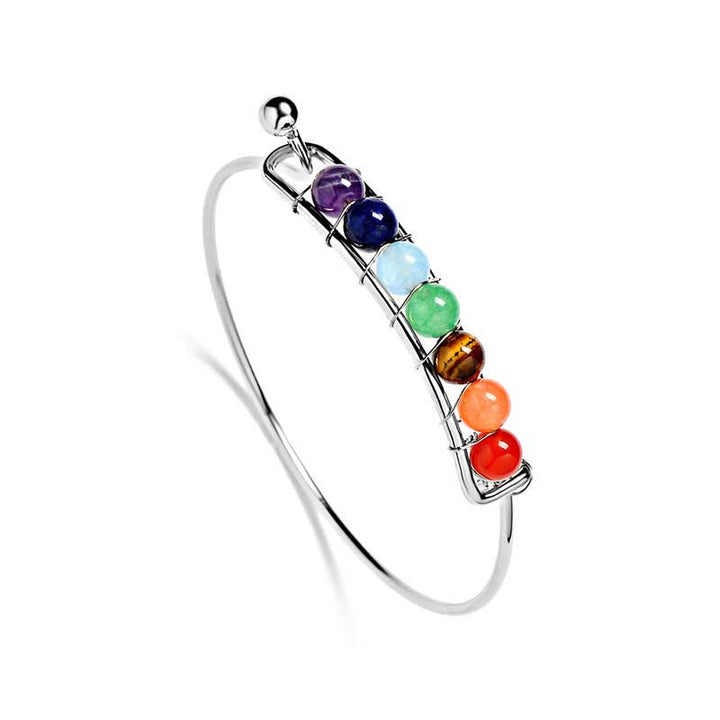 Bracelet de guérison des chakras orgonite Olivenorma