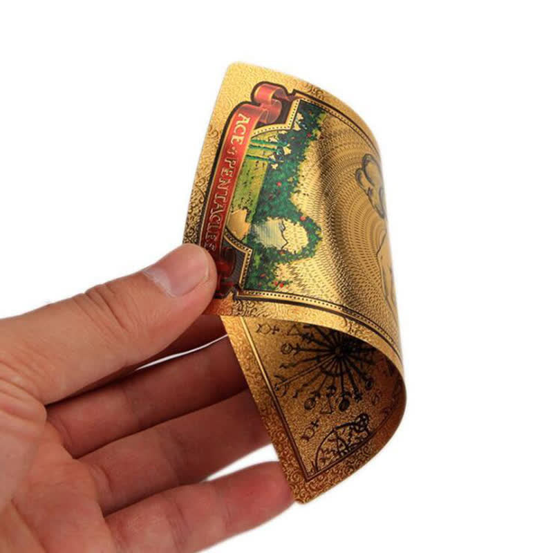 Cartes de tarot divinatoires holographiques de luxe de qualité supérieure Olivenorma