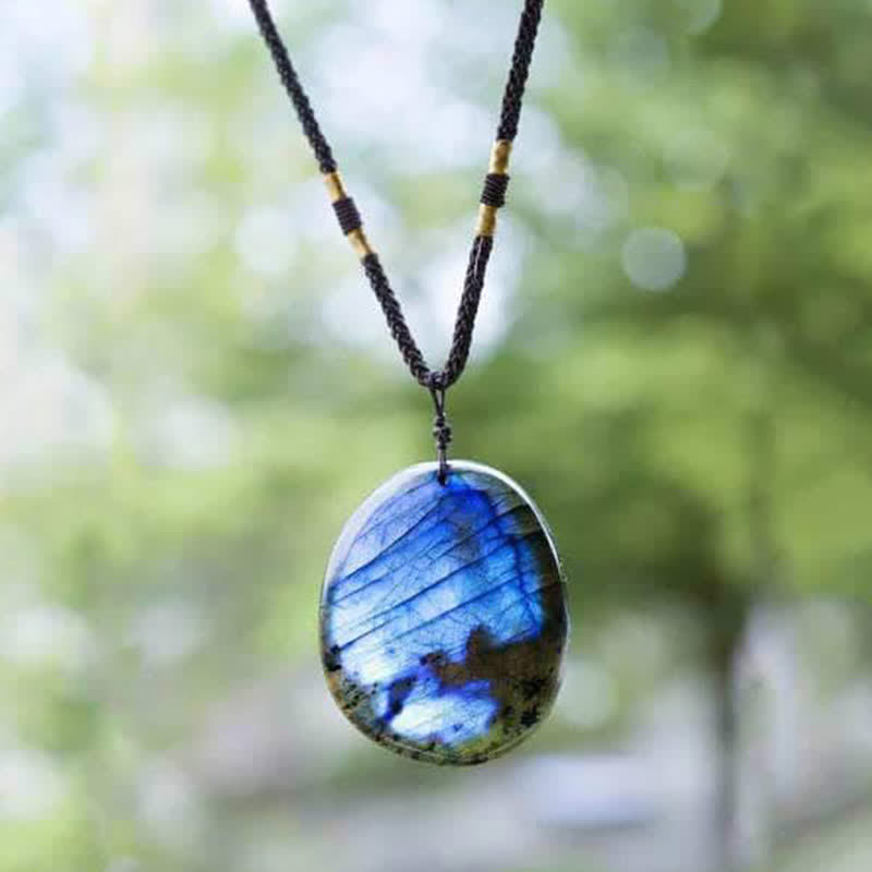 Collier de labradorite énergisante Olivenorma