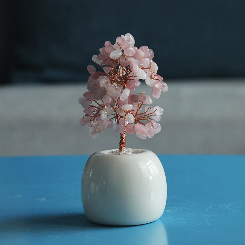 Arbre Feng Shui à cristaux multiples Olivenorma