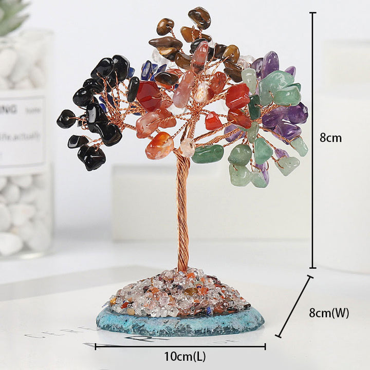Arbre Feng Shui pour les chakras de la force et de la croissance Olivenorma