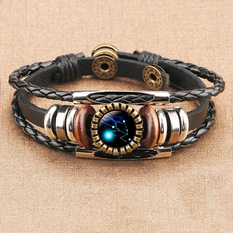 Bracelet rétro Zodiac Olivenorma