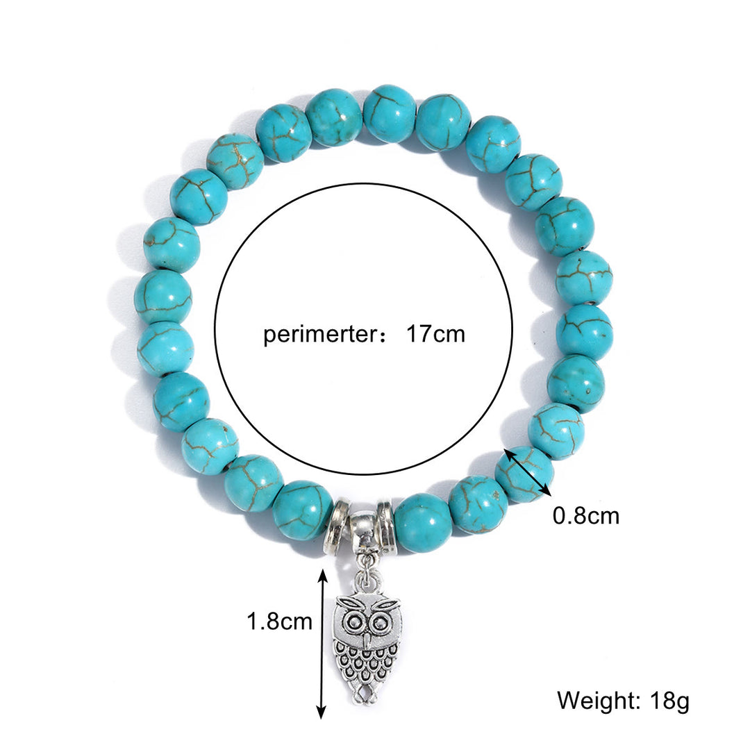 Bracelet turquoise contre le mauvais œil Olivenorma « Protection éternelle »