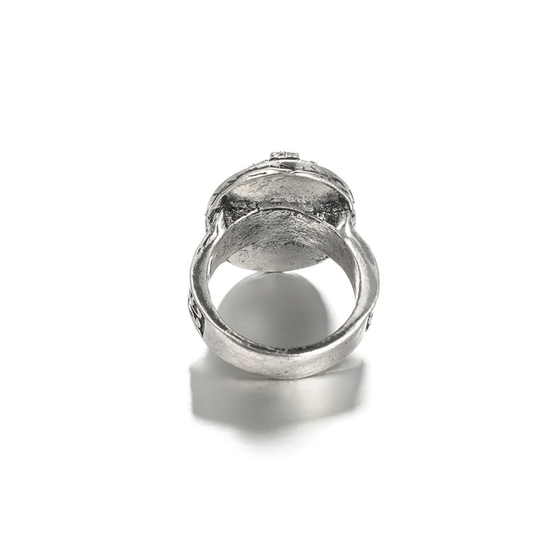 Bague Punk en Lapis Lazuli