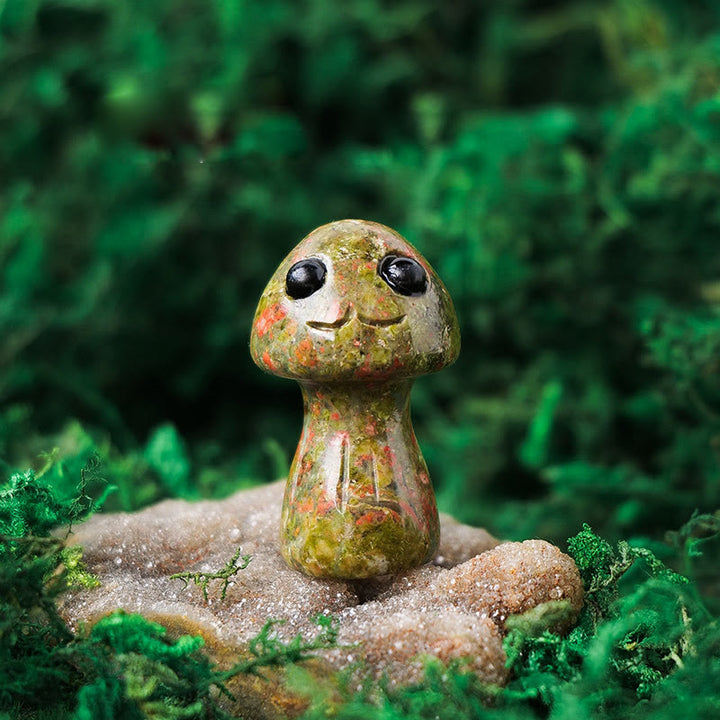 Décoration en pierre précieuse pour animaux de compagnie en cristal naturel Olivenorma