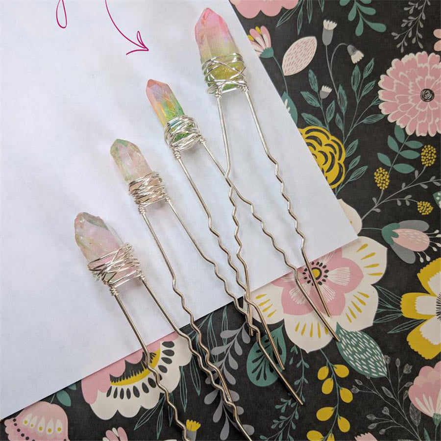 Épingle à cheveux en cristal faite à la main Olivenorma - image 5