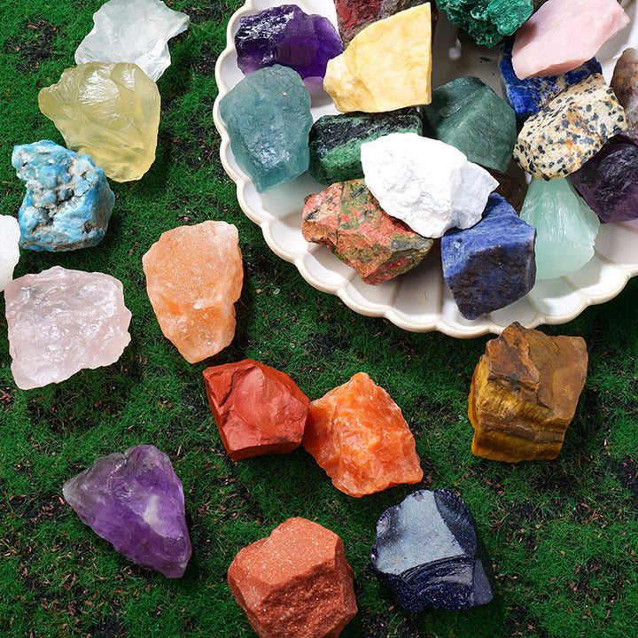 Diffuseur de parfum en cristal brut Olivenorma en pierre naturelle