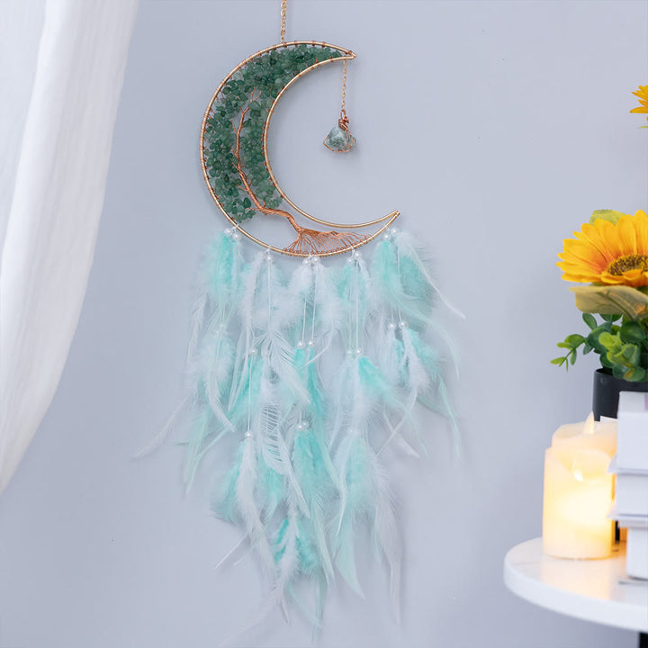 Arbre de vie tissé en gravier naturel Olivenorma Attrape-rêves lunaire