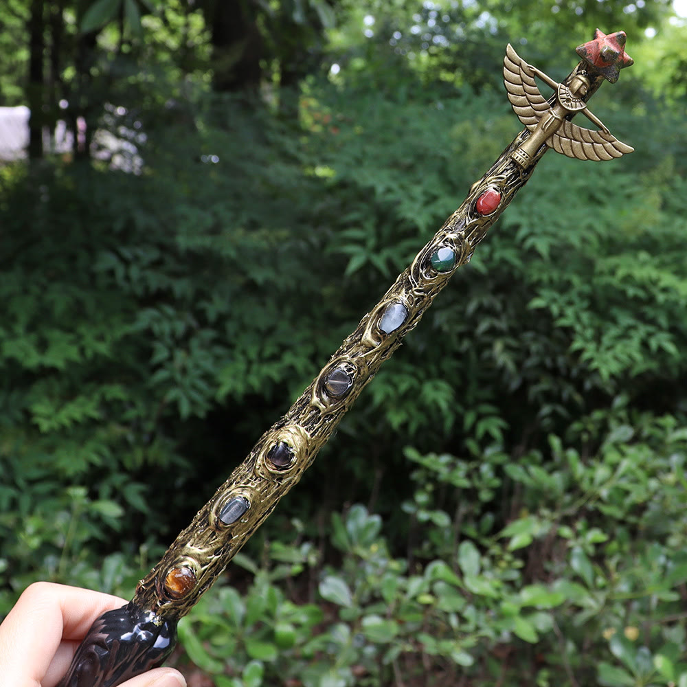 Baguettes en cristal Merkaba Chakra naturel Olivenorma