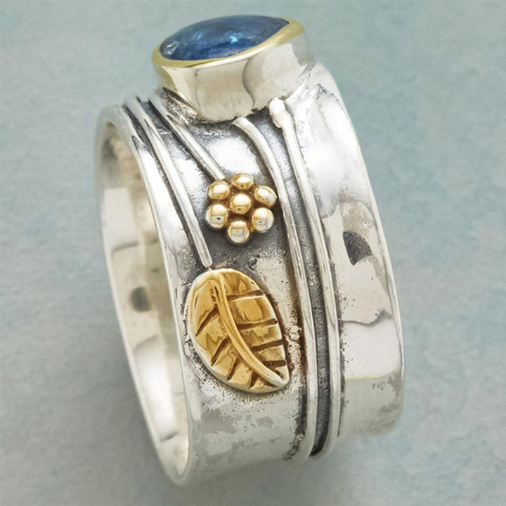 Bague porte-bonheur en pierre de lune Olivenorma