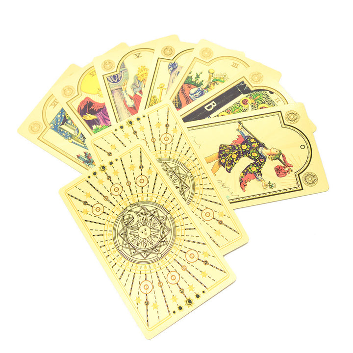 Cartes de tarot Soleil et Lune Olivenorma 80ps "Le Fou" Waite