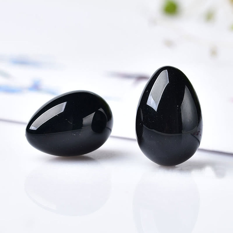 Œufs de cristal naturel énergétique Olivenorma