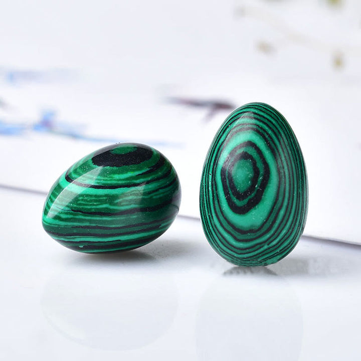 Œufs de cristal naturel énergétique Olivenorma