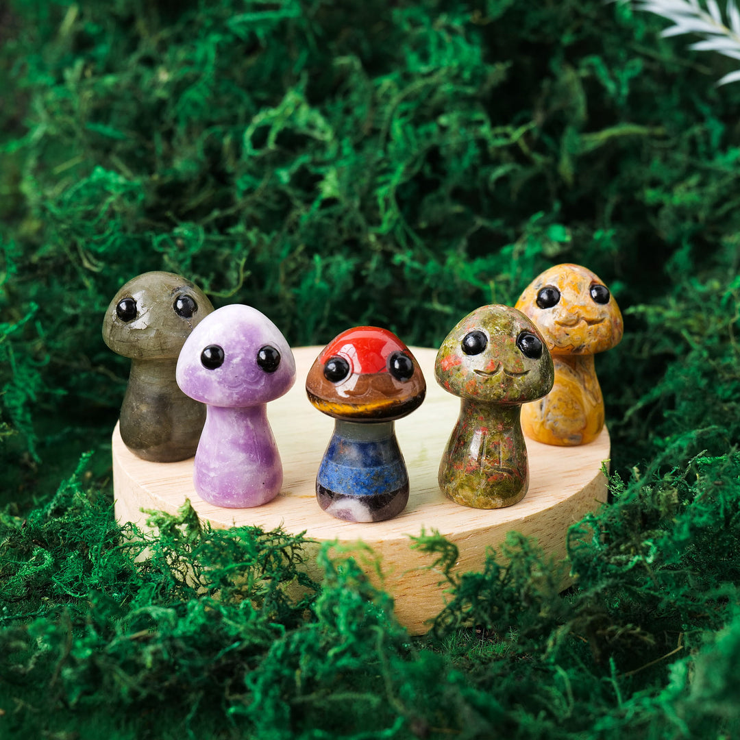 Décoration en pierre précieuse pour animaux de compagnie en cristal naturel Olivenorma