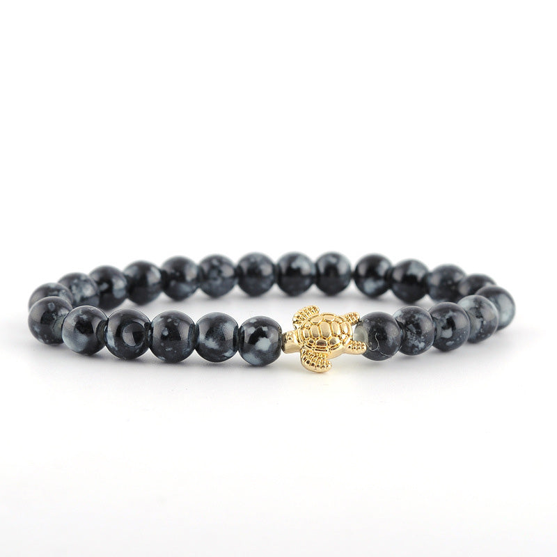 Bracelet Tortue en Pierre Naturelle