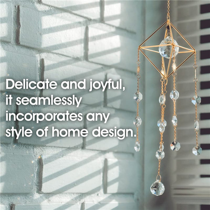 Carillon Olivenorma attrape-soleil en cristal Olivenorma