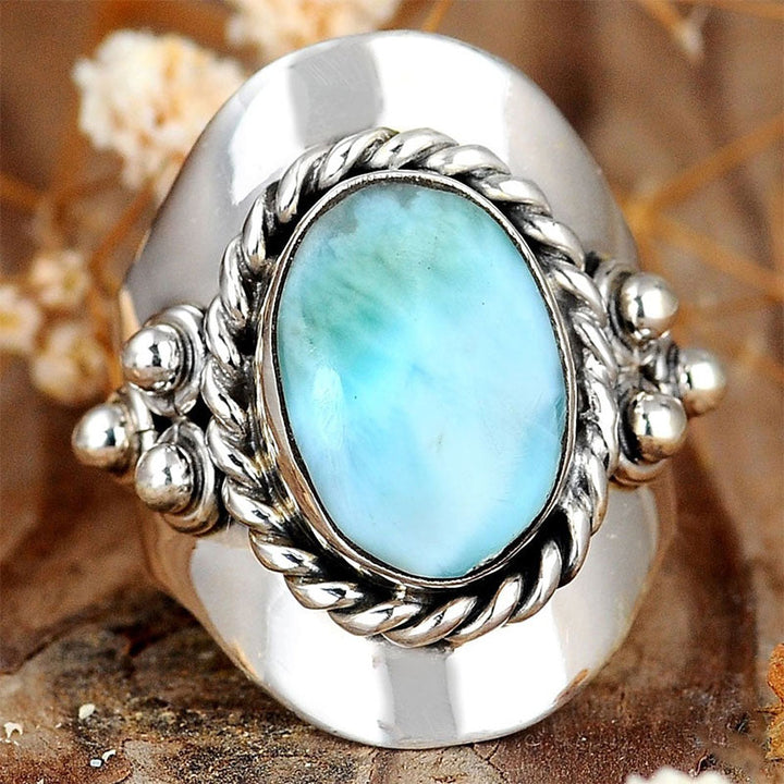 Bague Olivenorma Larimar Boho pour femme