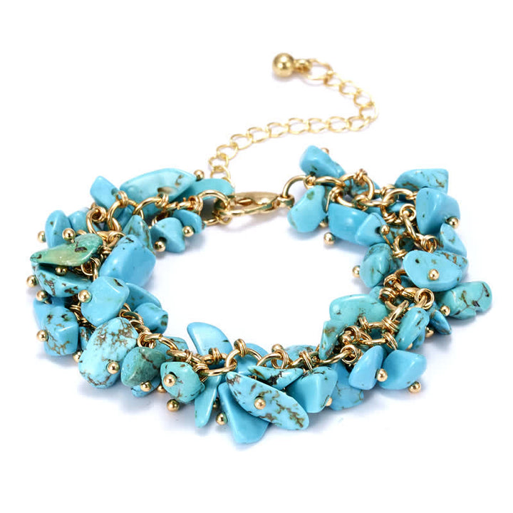 Bracelet en cristaux d'Austrain avec pierres