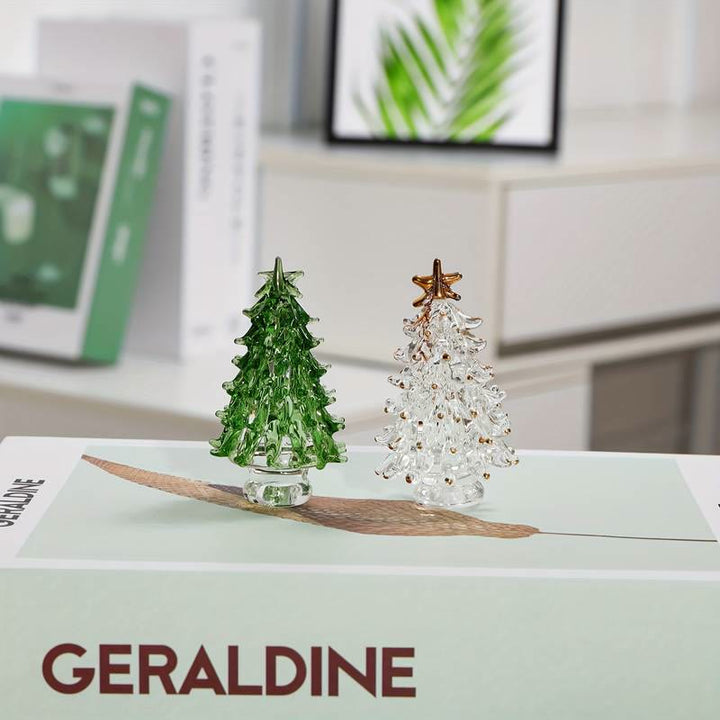 Décoration de Noël en cristal et pierres précieuses pour la maison