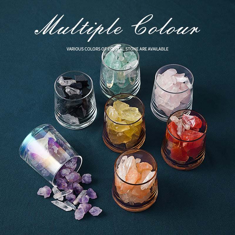 Lampe d'aromathérapie en cristal décoratif sans feu en forme de coupe de cerf Olivenorma