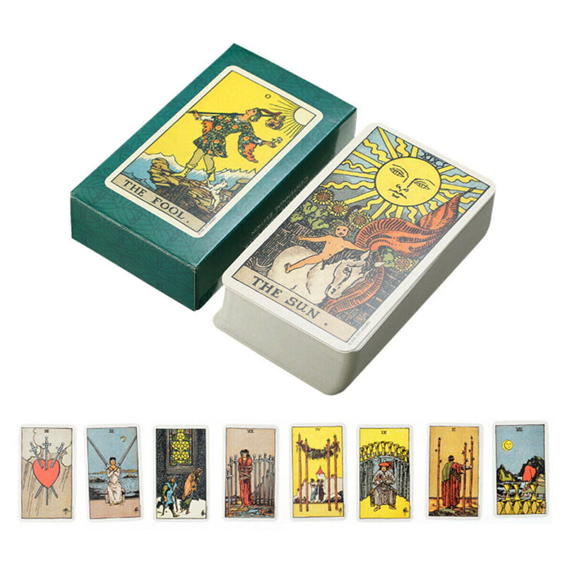 Jeu de 78 cartes de tarot The Rider Magical Smith Olivenorma
