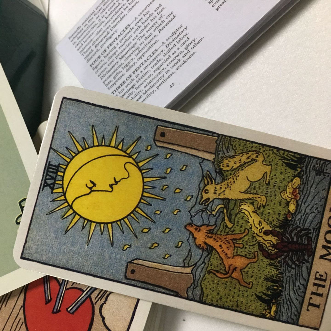 Jeu de 78 cartes de tarot The Rider Magical Smith Olivenorma